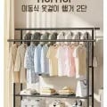 뷔이위이 행거 이동식 철제 스탠드