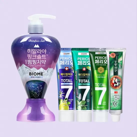 죽염 히말라야 핑크솔트 펌핑치약 285g X 2개 외