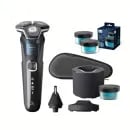 필립스 SkinIQ 5000 시리즈 전기면도기 일렉트릭블루 카트리지 2개