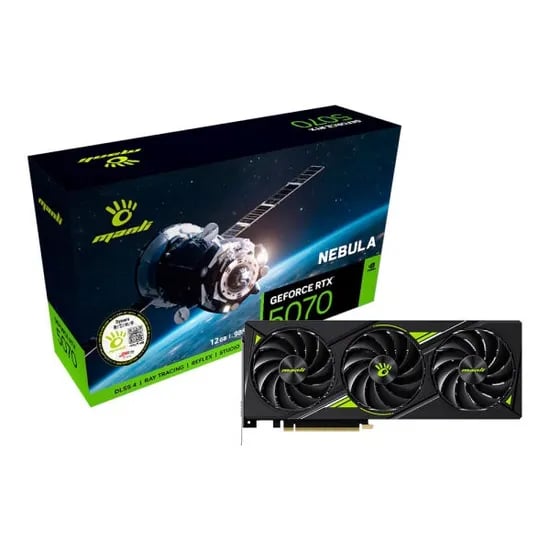 MANLI 지포스 RTX 5070 NEBULA D7 12GB