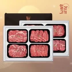 1등급 암소한우 선물세트 1.2kg 등심 국거리 불고기 장조림