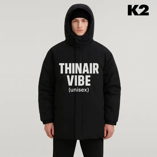 K2 씬에어 리바이브 패딩