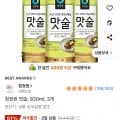 청정원 맛술 830ml 3개