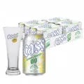 카스 제로 레몬 스퀴즈0.0 330ml 24캔 칵테일잔 2개