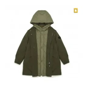 내셔널지오그래픽키즈 어드벤처 야상 패딩점퍼