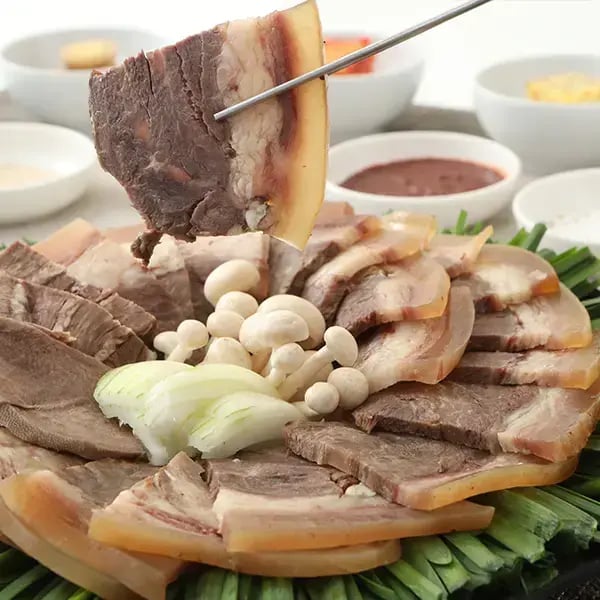 100% 한우 소머리 수육 500g 한우 곰탕 800g