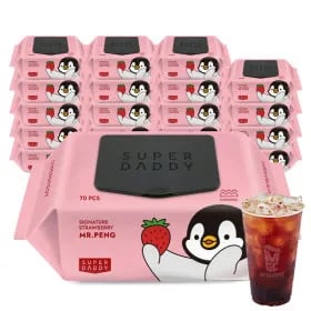 슈퍼대디 70평량 물티슈 20팩