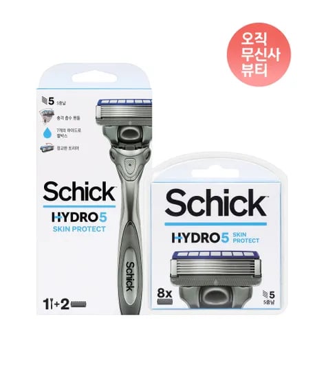 하이드로5 스킨프로텍트 면도기 날 2입 날 8입