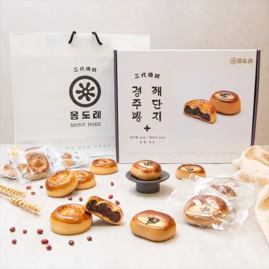경주빵 깨단지 선물세트 30입