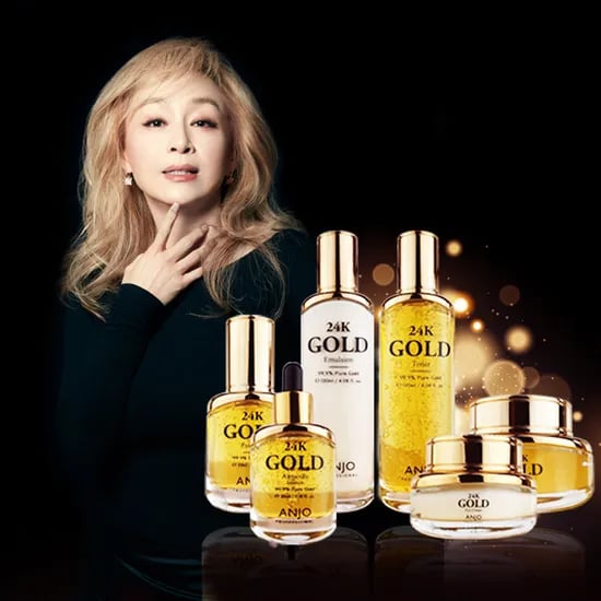앙쥬 24k 골드 스킨케어 6종세트
