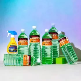 레인OK 에탄올워셔액 1.8L 6개 발수코팅세정제