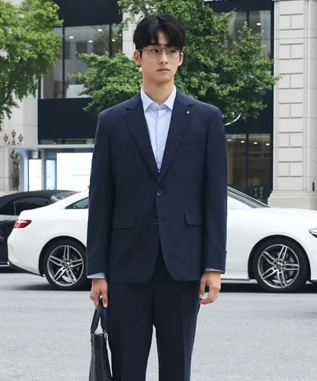 STCO 이지케어 기모 수트 네이비