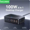 Rocoren 100W GaN 충전기 6 포트($8.02/무료)