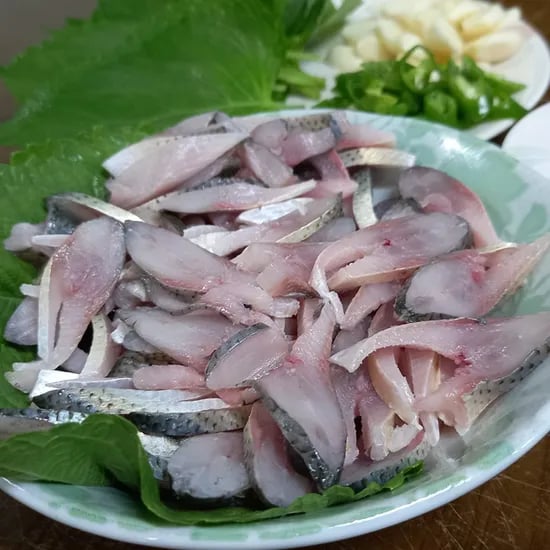 오가네수산 통영 자연산 전어 세꼬시 500g