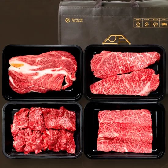 프리미엄 꽃등심 한우세트 1.3kg