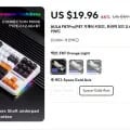 AULA 독거미 F87Pro 골드축 유무선 키보드 ($19.96/무료)2