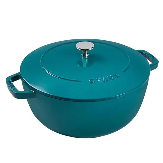 스타우브 주철 프렌치 오븐 4.7L 26cm 청록색