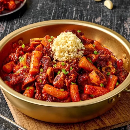 대구 명물 동인동 매운 소갈비찜 800g 1팩
