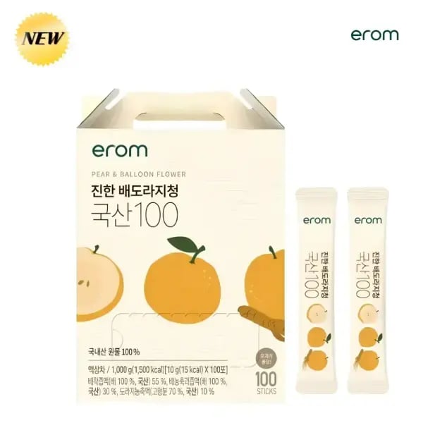 이롬 진한 배도라지청 국산100 10ml 100포