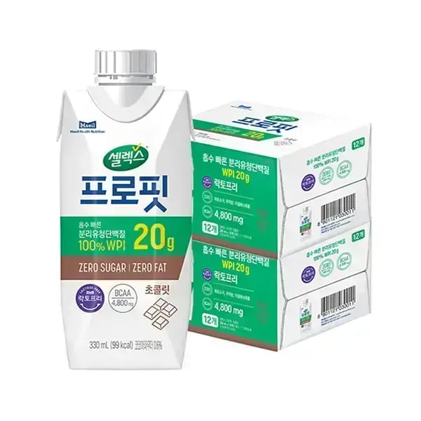 셀렉스 프로핏 웨이프로틴 초콜릿 24개