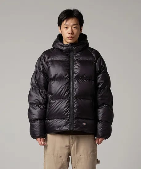 디키즈 25FW 블록 헤비 다운 재킷