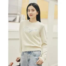폴햄 라운드 풀오버 니트