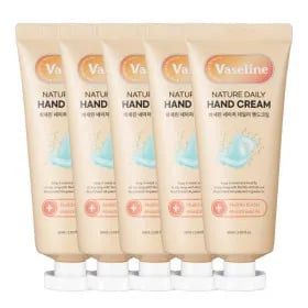 바세린 모이스처 핸드크림 60ml 5개