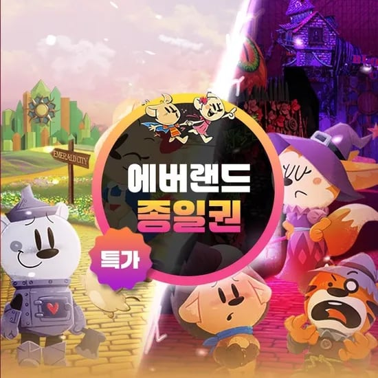 에버랜드 종일이용권 A구간