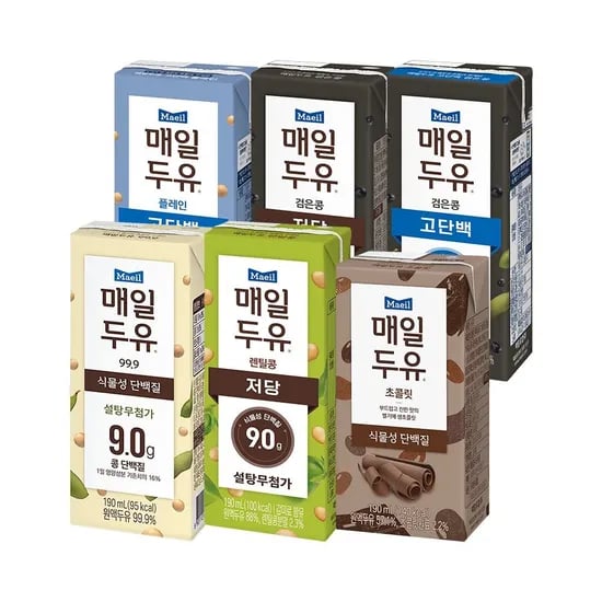 매일두유 고단백검은콩 90ml 48팩