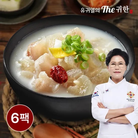 유귀열 The귀한 도가니탕 700g 6팩 (23,535원/무배)