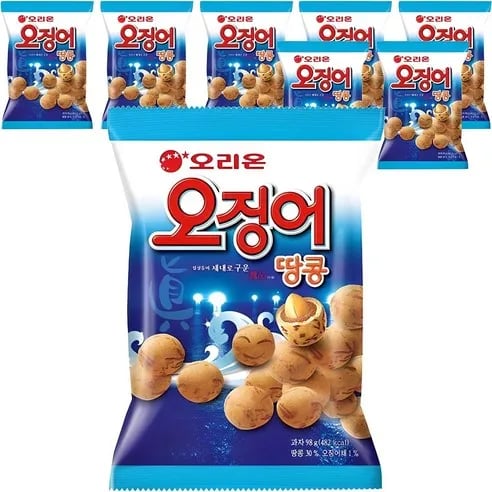 오징어땅콩 주말 맥주안주