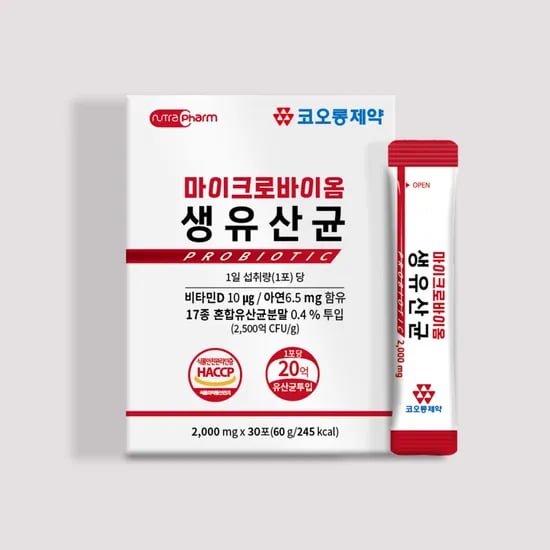 코오롱 마이크로바이옴 생유산균 30포