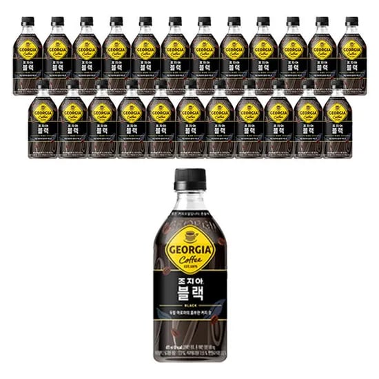 조지아 크래프트 블랙 470ml 24개