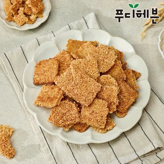 도톰 한입 누룽지 2kg 지퍼백