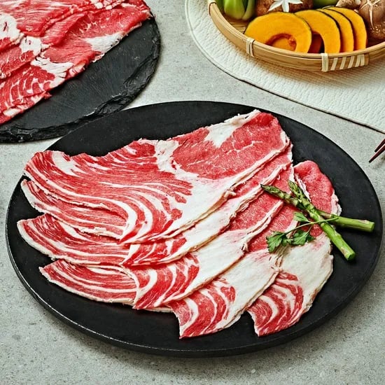 누리푸드 청정우 차돌박이 샤브용 250g 6팩