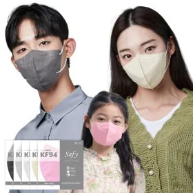 새부리형 국산 KF94 마스크 100매