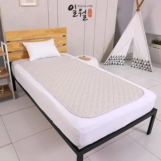 일월 화이트로즈 카본 탄소매트 싱글 더블