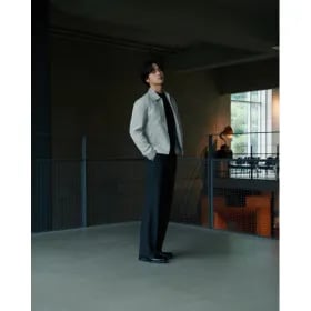 지오지아 모던 투웨이 스웨이드 점퍼