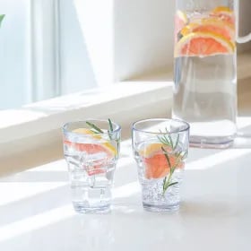 블랑 투명 물컵 250ml 5+5개