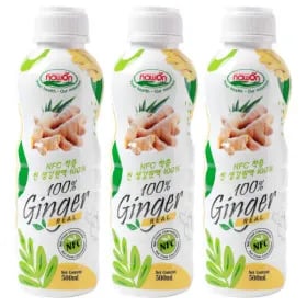 생강원액 00% 무설탕 생강차 생강청 500ml 3병