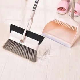 투인원 빗자루 쓰레받기 세트