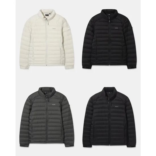 네파 25FW 신상품 남녀 경량패딩 스탠넥라이트 다운재킷