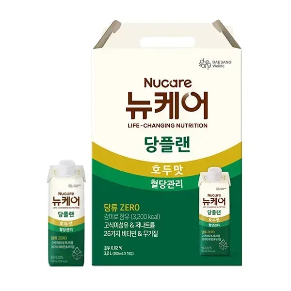뉴케어 당플랜 호두맛 200ml 16개