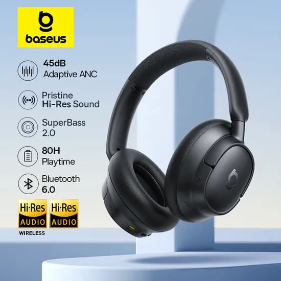 Baseus EH10 NC ANC 무선 헤드폰($32.99/무료)