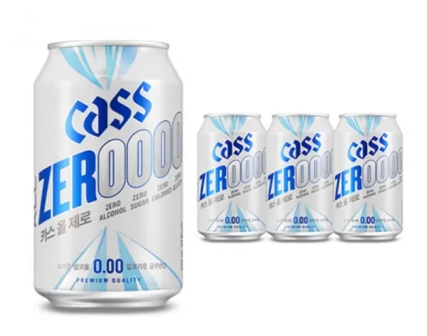 카스올제로 330ml 4캔
