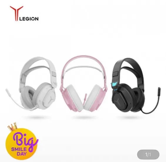 레노버 리전 무선 게이밍 헤드폰 헤드셋 R360