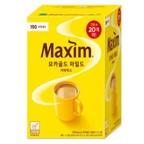 맥심 모카골드 마일드 커피믹스 190개