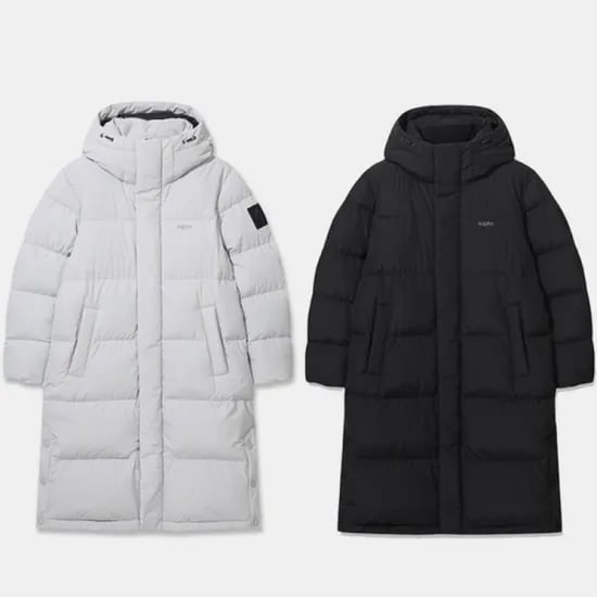 네파 25fw 에센셜 롱 벤치다운