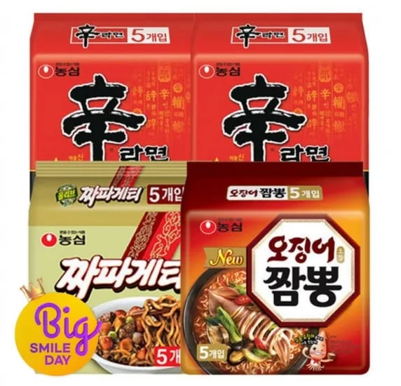신라면 짜파게티 오징어짬뽕 12개입