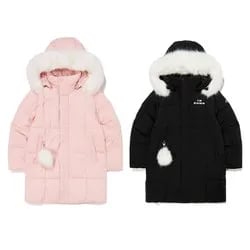 아이더키즈 여아 구스롱다운패딩